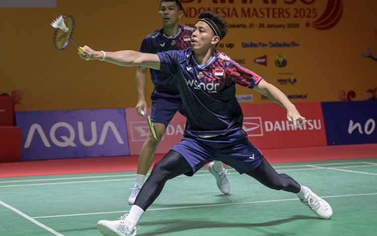 Fajar/Rian ke Semifinal Indonesia Masters 2025 usai Tekuk Ganda China