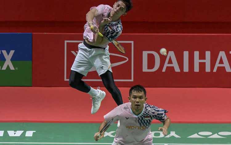 Fajar/Rian Pelajari Permainan Ganda Thailand Jelang Semifinal