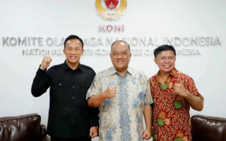 Daud Jordan Minta Arahan KONI untuk Cetak Atlet Berprestasi
