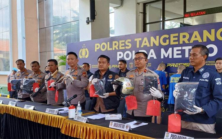 Pelaku Penyiraman Air Keras ke Anggota Polisi Ditangkap