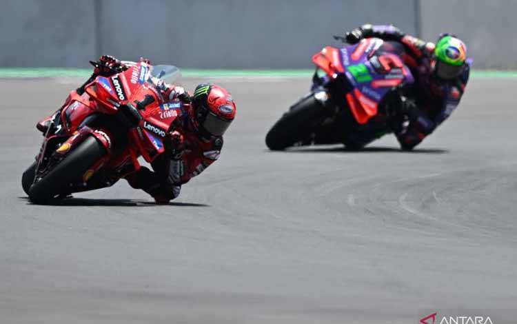 Sejumlah Pembalap VR46 Riders Academy Lakukan Track Day di Mandalika
