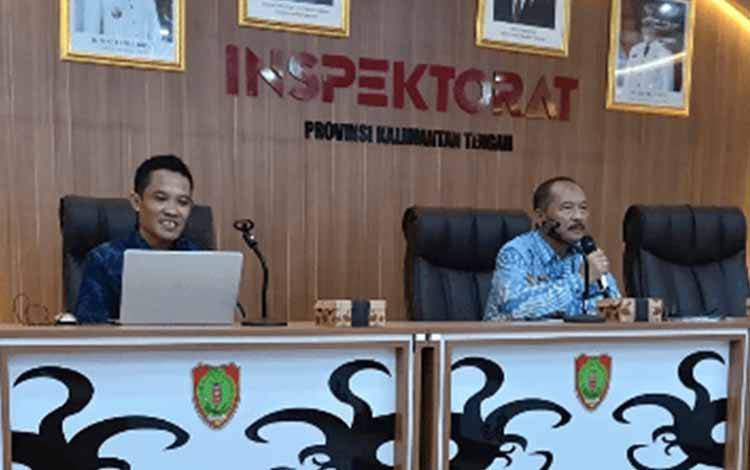 Inspektur Daerah Kalteng Ingatkan Area Pencegahan Korupsi Daerah