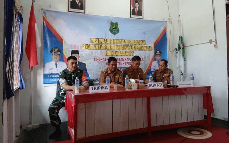 Musrenbang Kecamatan Kapuas Kuala Bahas Usulan Prioritas Pembangunan 2026