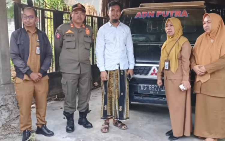 DLH Kobar Berikan Teguran Pembuang di TPS Liar