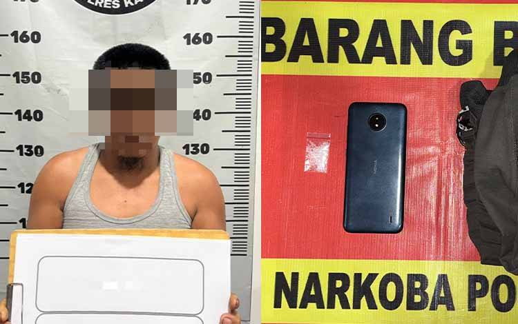 Tertangkap Tangan Miliki Sabu, Pria Ini Ditangkap Satresnarkoba Polres Kapuas