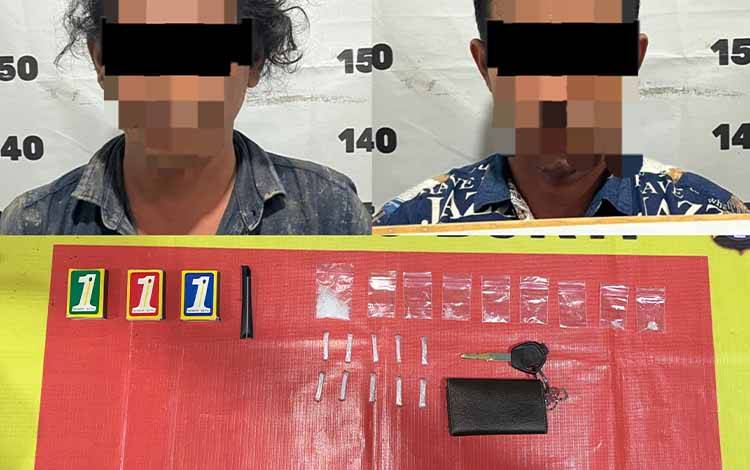 Kedapatan Simpan 19 Paket Sabu, Dua Pria di Kapuas Diamankan Polisi