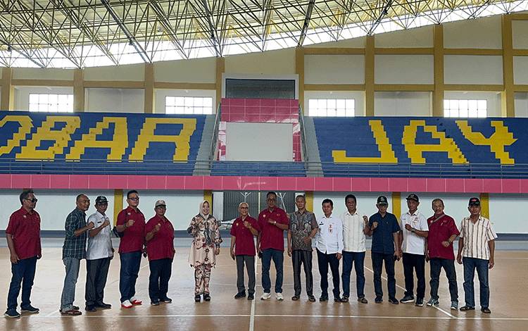 KONI Kobar Dampingi Tim TPP KONI Kalteng Tinjau Venue untuk Porprov 2026