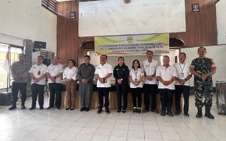 Pj Bupati Gunung Mas Hadiri Musrenbang RKPD tahun 2026 Tingkat Kecamatan Sepang