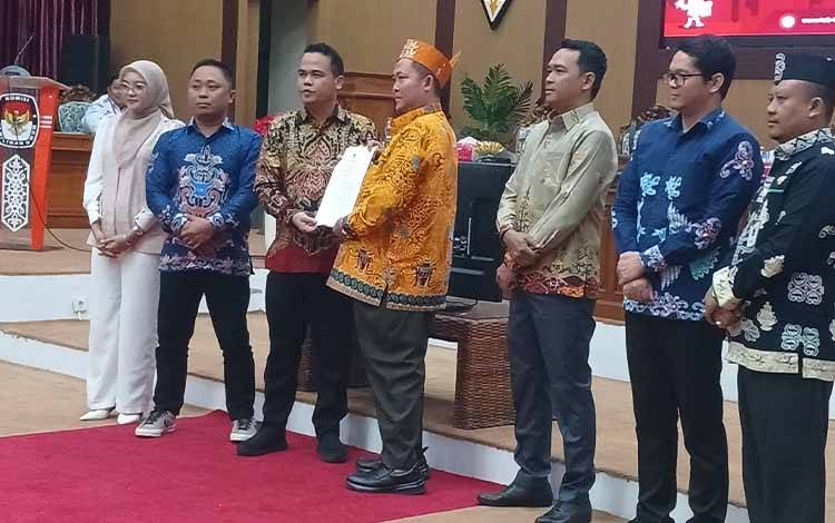 KPU Katingan Tetapkan Saiful - Firdaus Pemenang Pilkada