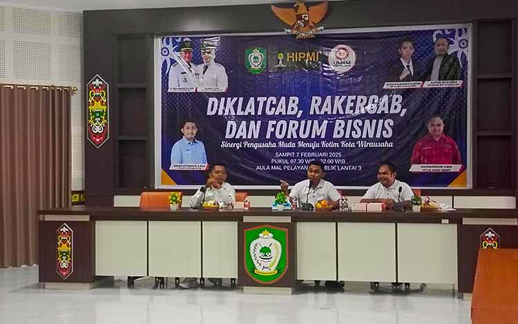 HIPMI Kotim Gelar Diklatcab Kedua, Tandai Perkembangan Wirausaha Muda