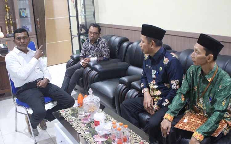 Kemenag Kapuas Koordinasi Terkait Aset Tanah ke BPN