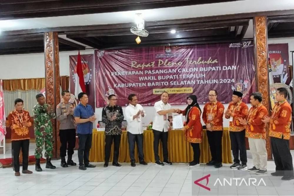 Eddy Raya-Khristianto Yudha Tinggal Tunggu Pelantikan Pimpin Barsel