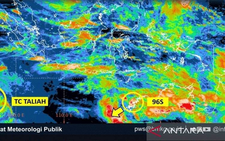 BBMKG: Bibit Siklon Tropis Picu Angin Kencang 54 Km Per jam di Bali
