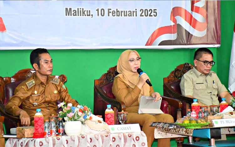 Hadiri Musrenbang Maliku dan Pandih Batu, Ini Kata Pj Bupati Pulang Pisau