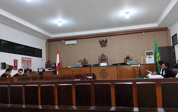 Sidang Kasus Dugaan Korupsi Pembangunan Gedung Expo Kotim Menghadirkan 8 Saksi