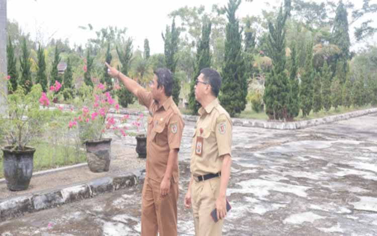 Pj Sekda Katingan Cek Rumah Dinas Wakil Bupati