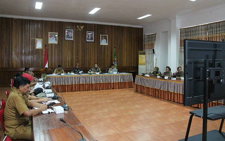 Pemkab Seruyan Bahas Draf Raperda Ketertiban Umum