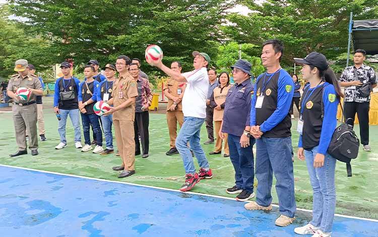 Bupati Terpilih Apresiasi Turnamen Bola Voli Karang Taruna Barito Timur