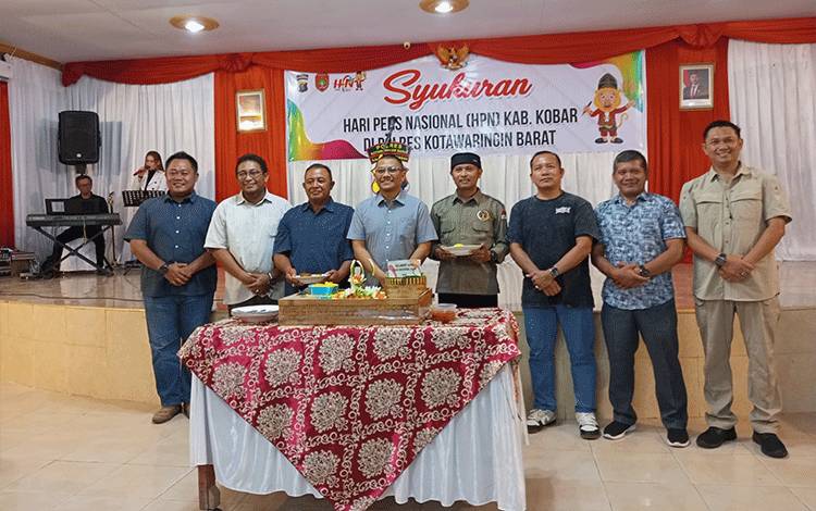 Polres Kobar Gelar Syukuran Hari Pers Nasional 2025