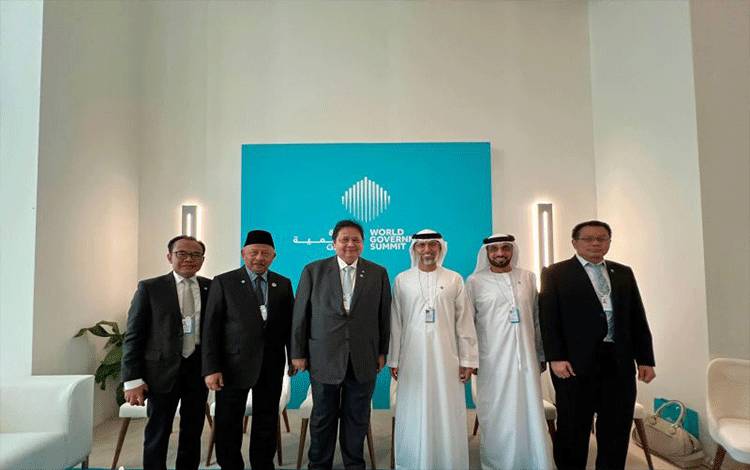 Airlangga Sebut Uni Emirat Arab Siap Dukung RI Wujudkan Energi Bersih