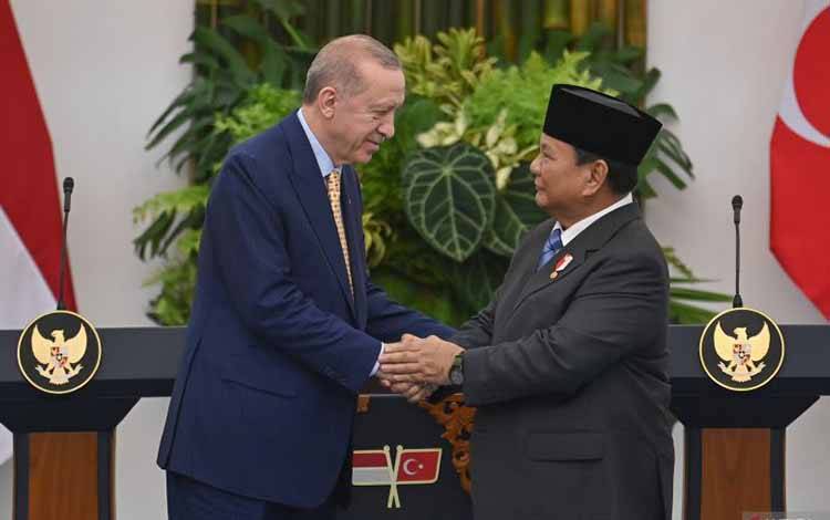 Erdogan Apresiasi Sikap Tegas RI Perjuangkan Kemerdekaan Palestina