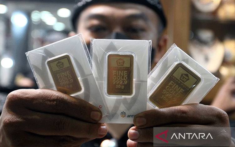 Harga Emas Antam Tembus Rp1,701 Juta Per Gram