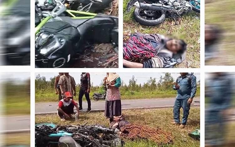 Kecelakaan Lalulintas Libatkan Motor Gede di Katingan Sebabkan Seorang Tewas