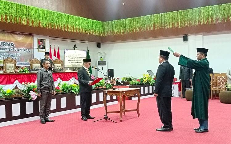 DPRD Pulang Pisau Gelar Paripurna PAW Ahmad Rifa'i, ini Penggantinya