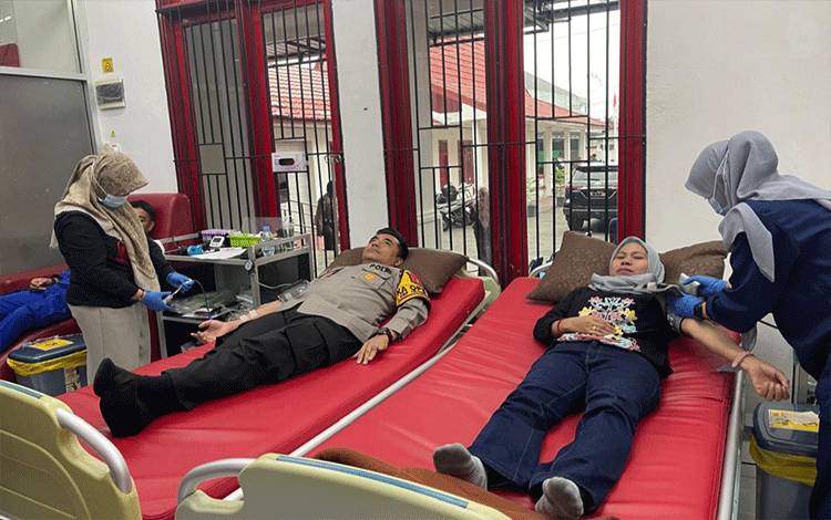 PWI dan Polres Kotim Gelar Aksi Sosial Donor Darah Peringati Hari Pers Nasional