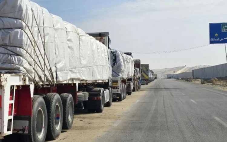 Israel Larang Bantuan Rumah Mobil, Alat Berat Masuk ke Gaza