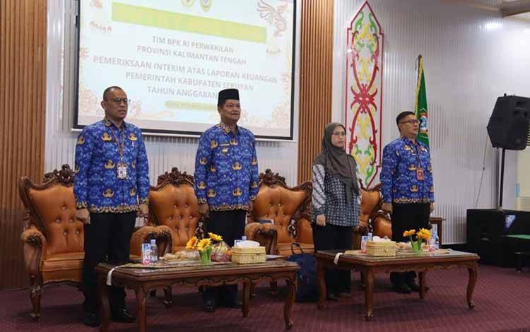 BPK RI Lakukan Pemeriksaan Interim LKPD Seruyan 2024