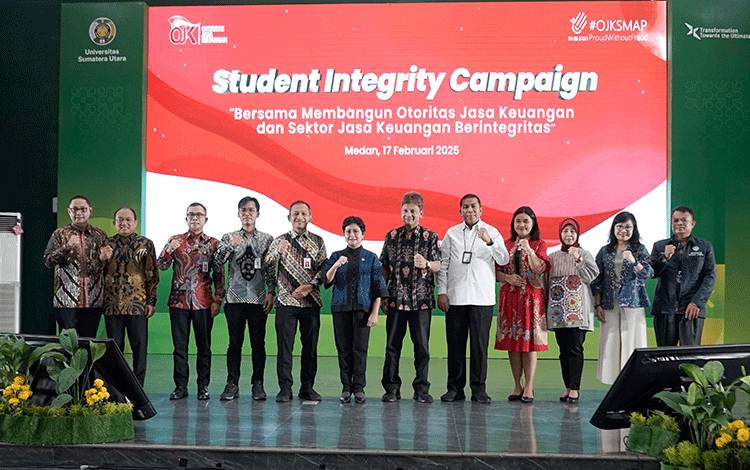 OJK Gelar Student Integrity Campaign 2025 di Universitas Sumatera Utara