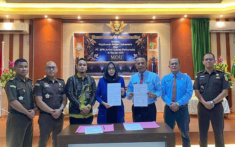 Kerjari Sukamara dan PT BPR Arta Sukma Jalin Kerjasama Atasi Kredit Bermasalah
