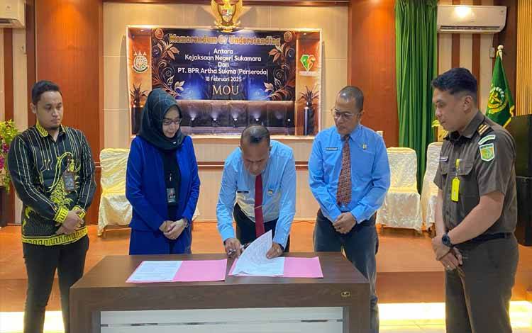 Kejari Sukamara akan Berikan Pendampingan Kepada BPR Arta Sukma