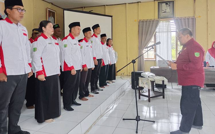 Camat Sebangau Kuala Harapkan PAC Abpednas Sinergi Bangun Desa