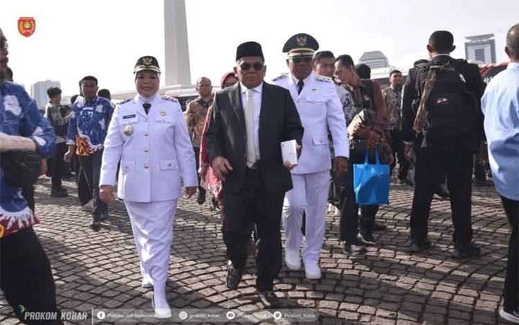 Nurhidayah-Suyanto Dilantik Presiden sebagai Bupati dan Wakil Bupati Kobar