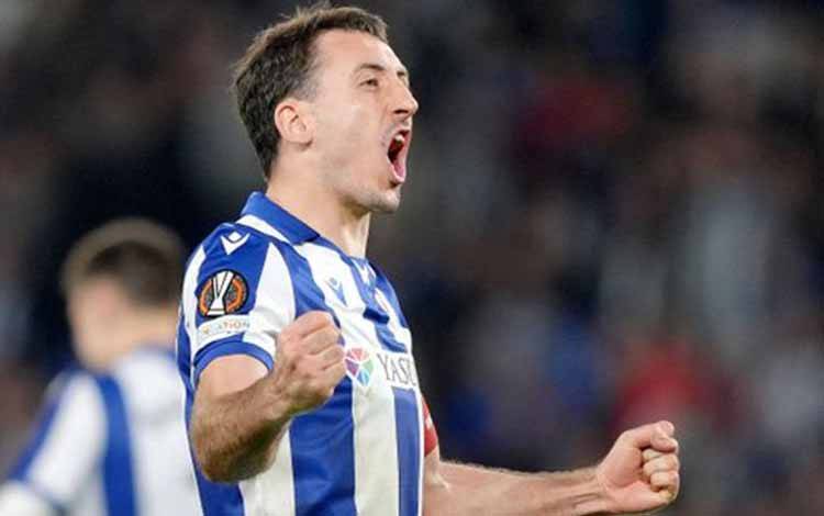 Real Sociedad Lolos 16 Besar Liga Europa usai Kalahkan Midtjylland 5-2