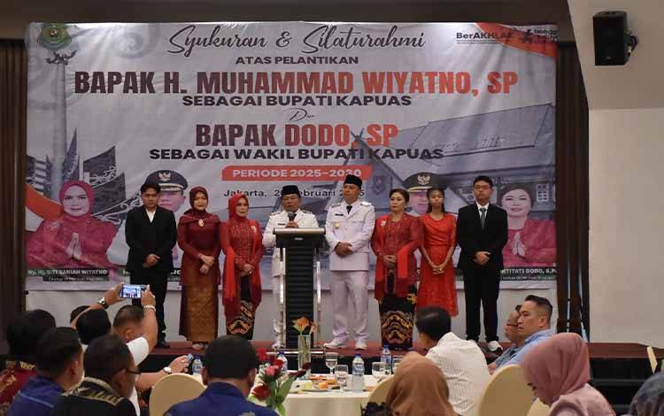 Pemkab Kapuas Gelar Syukuran dan Silaturahmi Sambut Kepala Daerah Baru