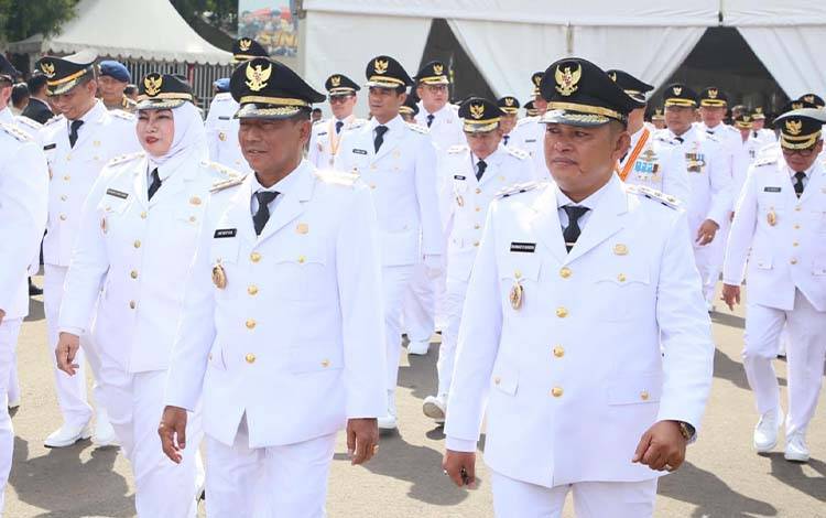 Kata Bupati Bupati Murung Raya Heriyus Setelah Dilantik Prabowo