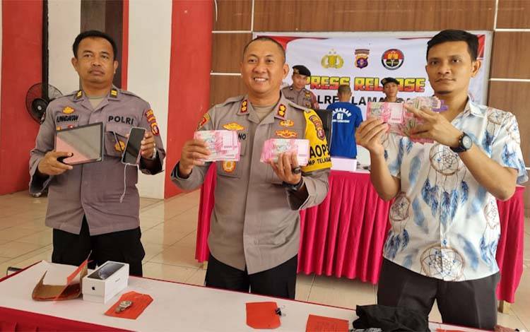 Tipu Agen BRI-Link dengan Uang Palsu di Lamandau