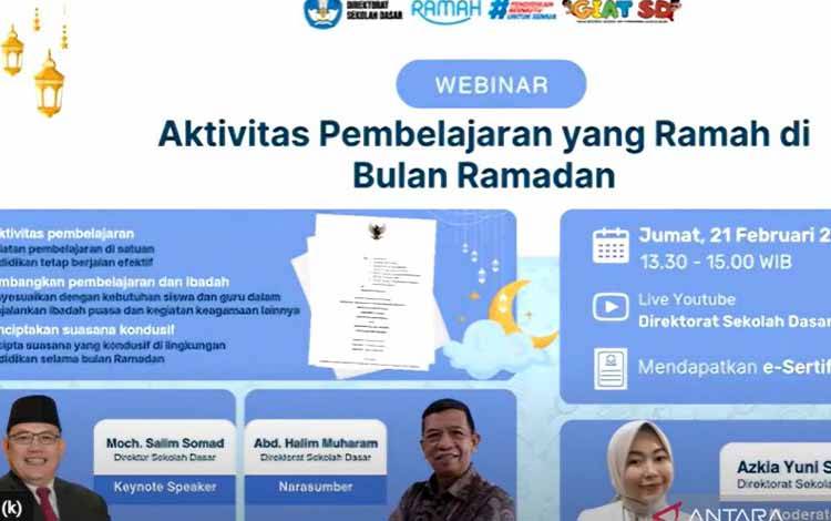 Kemendikdasmen Paparkan Praktik Pembelajaran di Bulan Ramadan