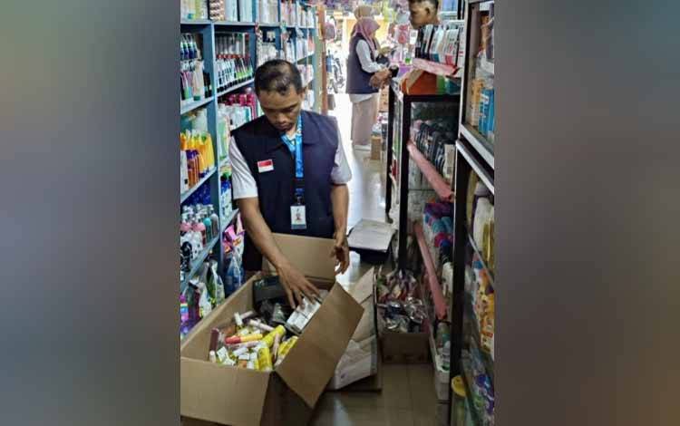 BBPOM Palangka Raya Temukan 705 Produk Kosmetik Ilegal