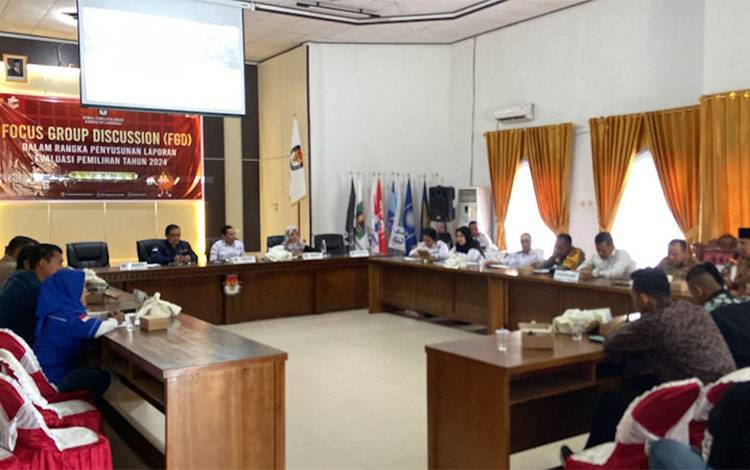 FGD Evaluasi Pilkada Lamandau, Semua Pihak Komitmen Jaga Kondusivitas Lamandau