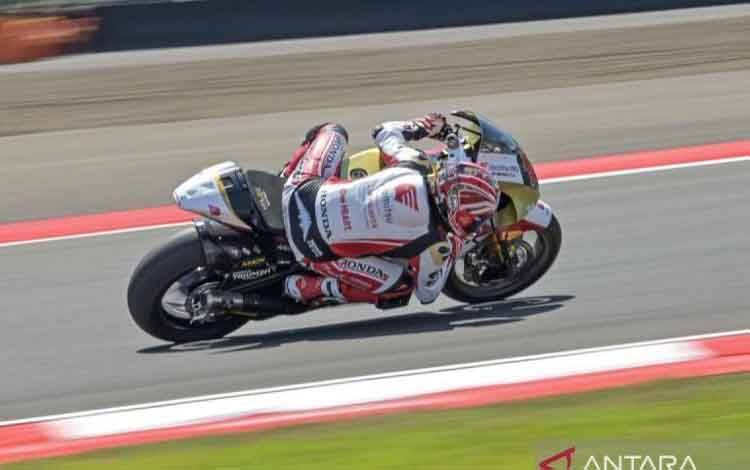 Mario Suryo Aji Start di Urutan ke-14 Moto2 GP Thailand