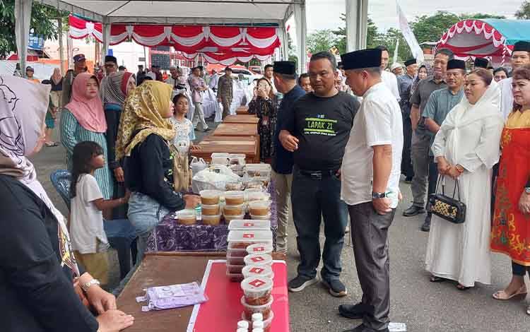 Pasar Ramadan 1446 H Kapuas Resmi Dibuka