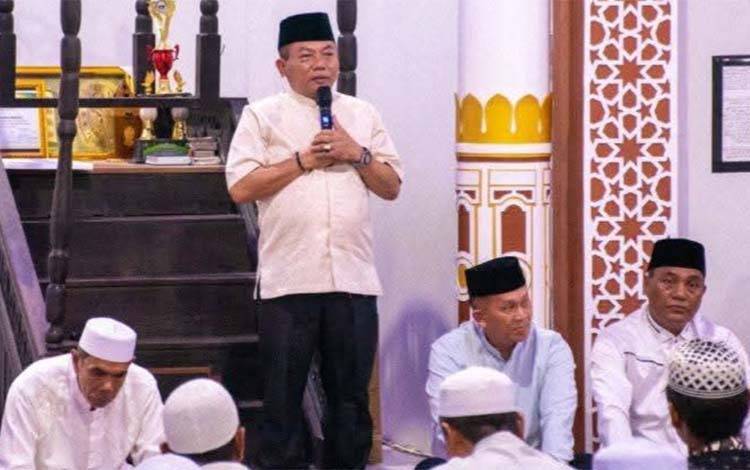 Bupati Kapuas Gelar Safari Ramadan di Desa Saka Batur