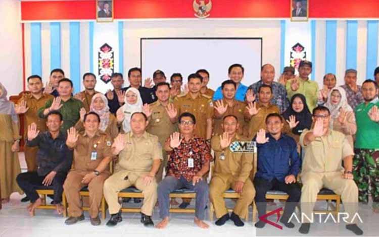 Pemkab Murung Raya Optimalkan Bahitom Percontohan Desa Antikorupsi