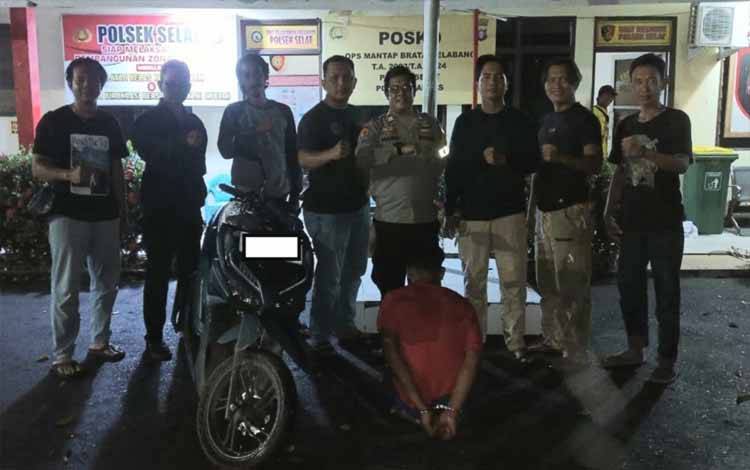 Anggota Polres Kapuas Tangkap Pelaku Curanmor