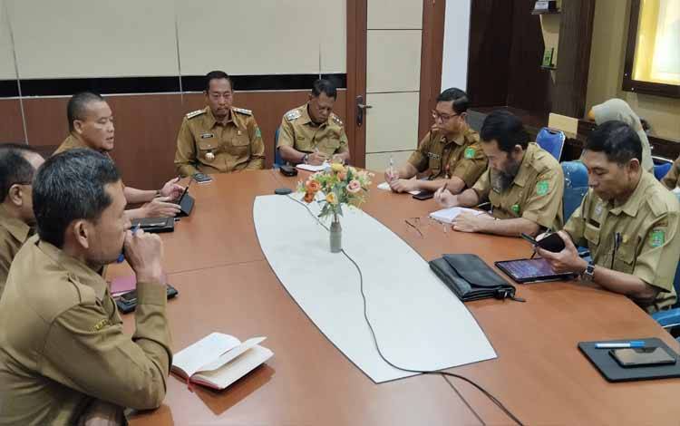 Bupati Sukamara Gelar Rakor Program Prioritas Dan Optimalkan Pengelolaan Anggaran