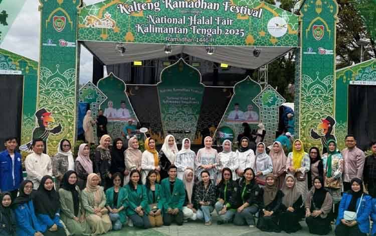 Dinas TPHP Kalteng Meriahkan Pasar Murah National Halal Fair